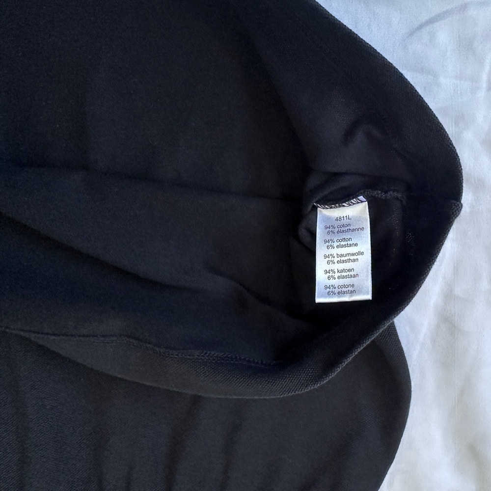 Vintage Y2K Lacoste Terry Mini Skirt - Black - 38 (S/M) - Picture 7 of 8